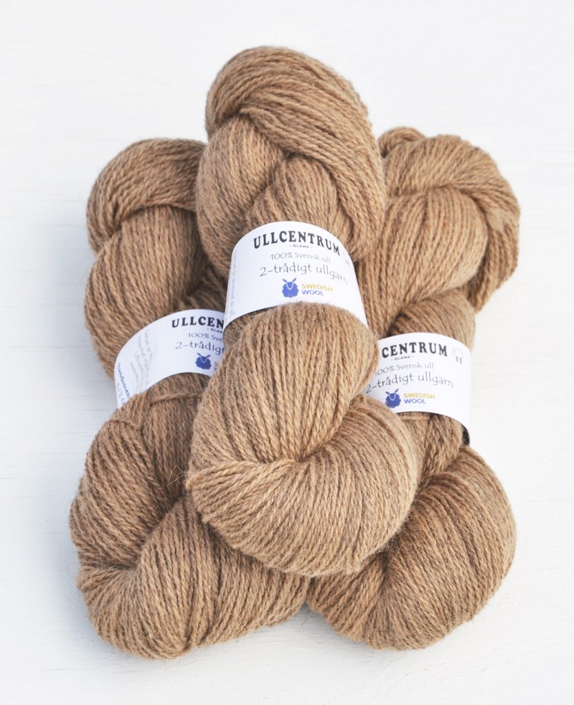 2-ply wool yarn Sandstorm 0130