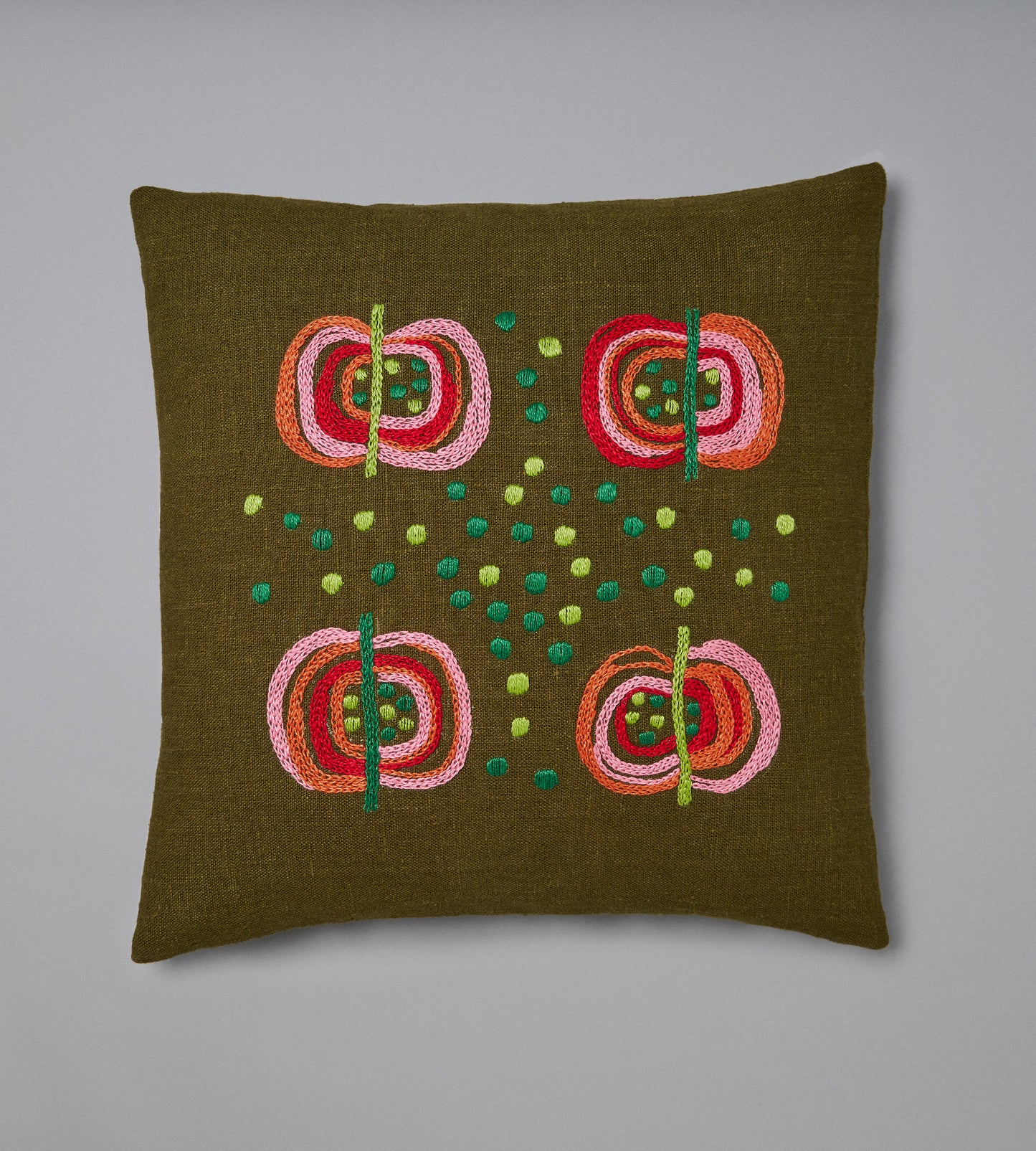 Äppel Päppel, kudde, broderikit