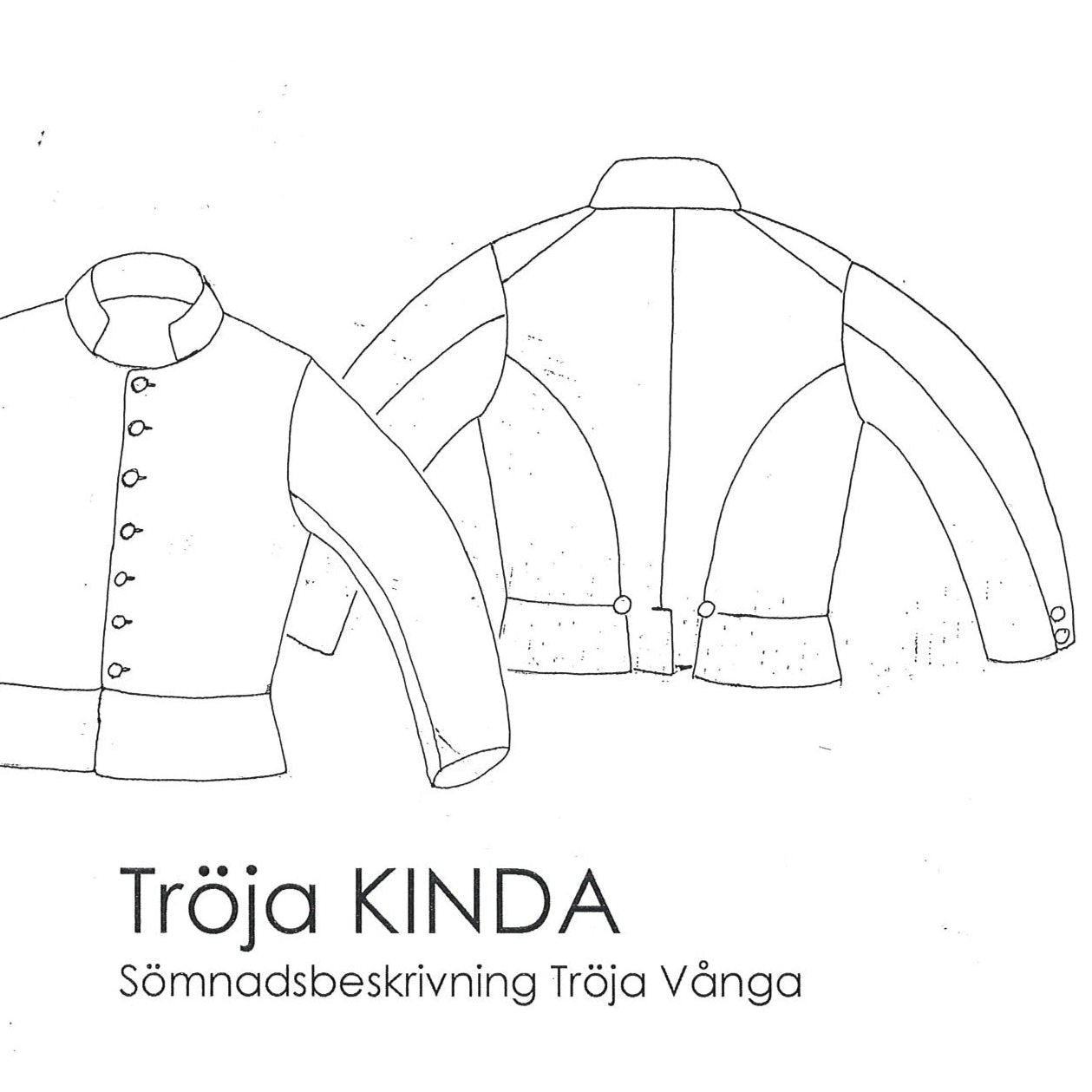 Pattern and sewing instructions Kinda Men's Sweater