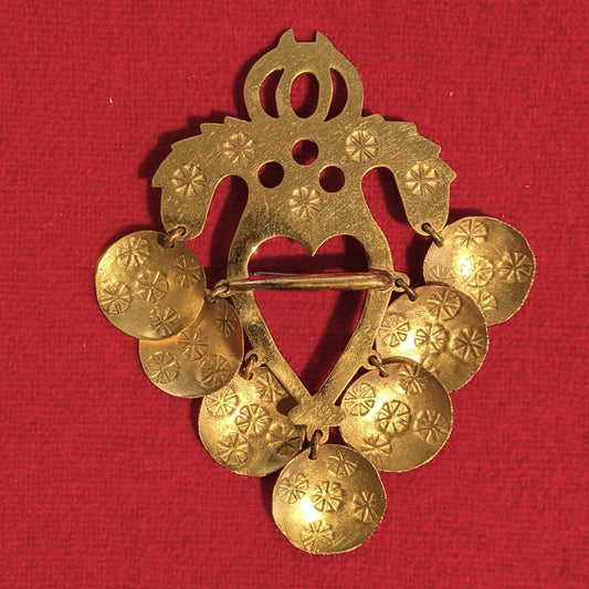 Mässingsölja Skedevi, vintage