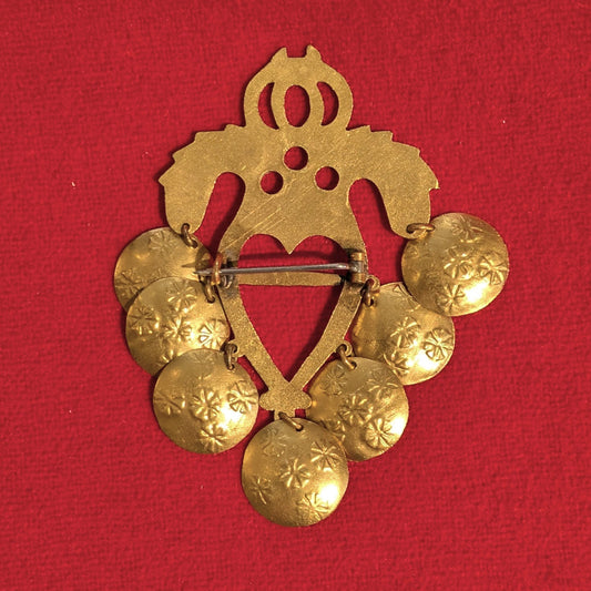 Mässingsölja Skedevi, vintage