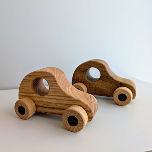 Wooden hollow car