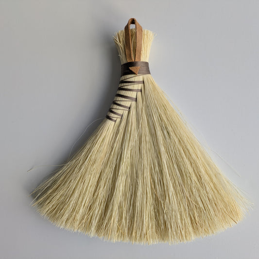 Handmade brush in tampico