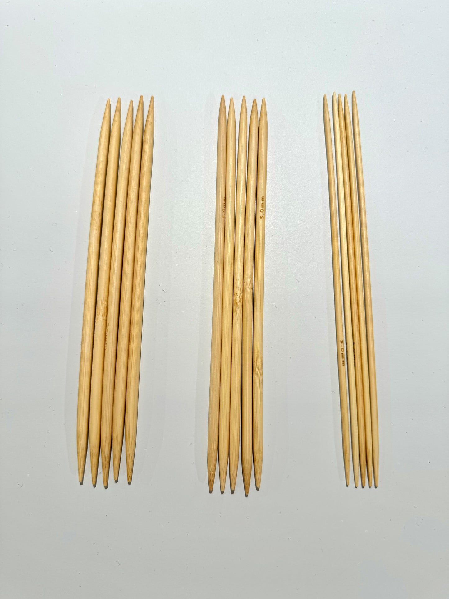 Strumpstickor i bambu