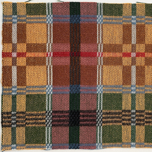 Weaving note Östgötadräll Horn