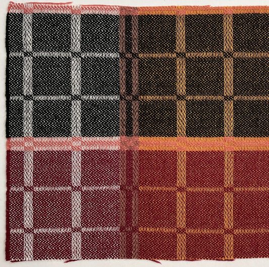 Weaving note Östgötadräll Hycklinge