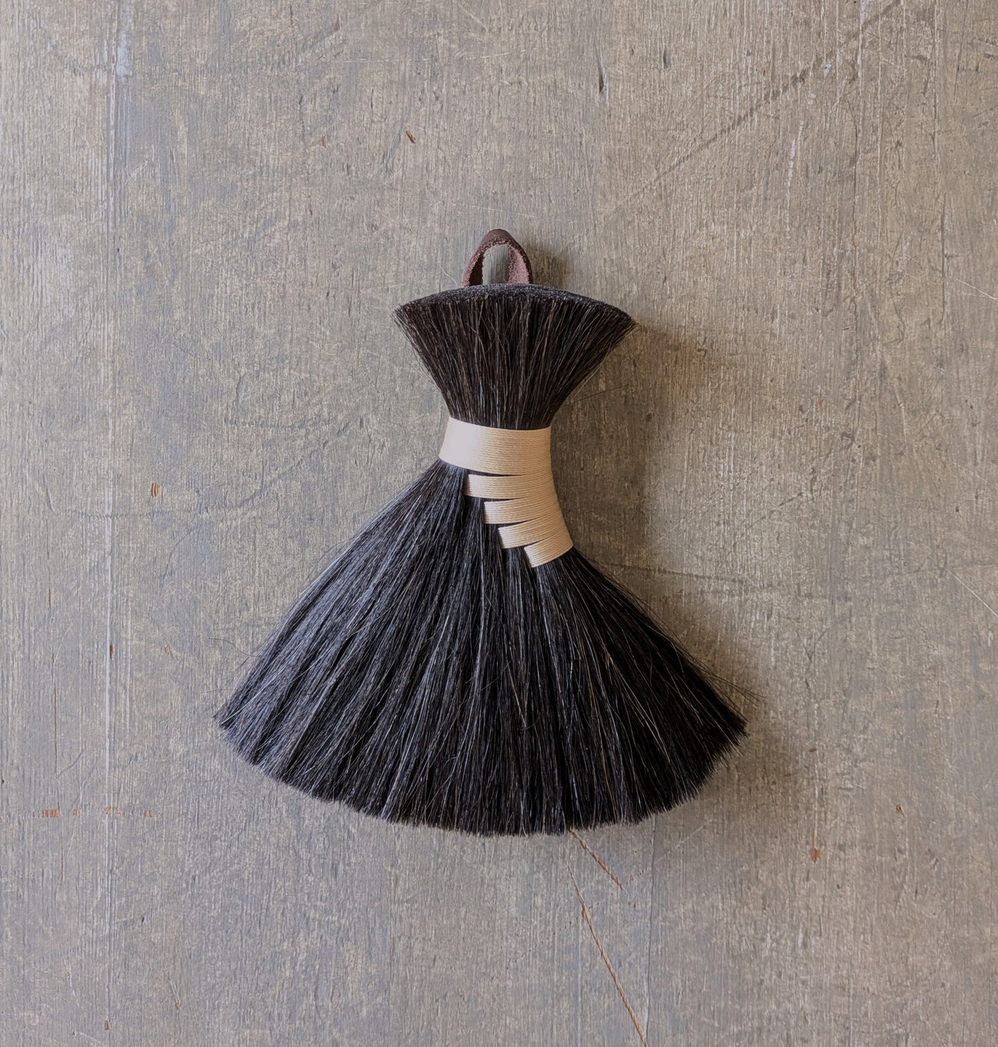 Handmade goat hair brush