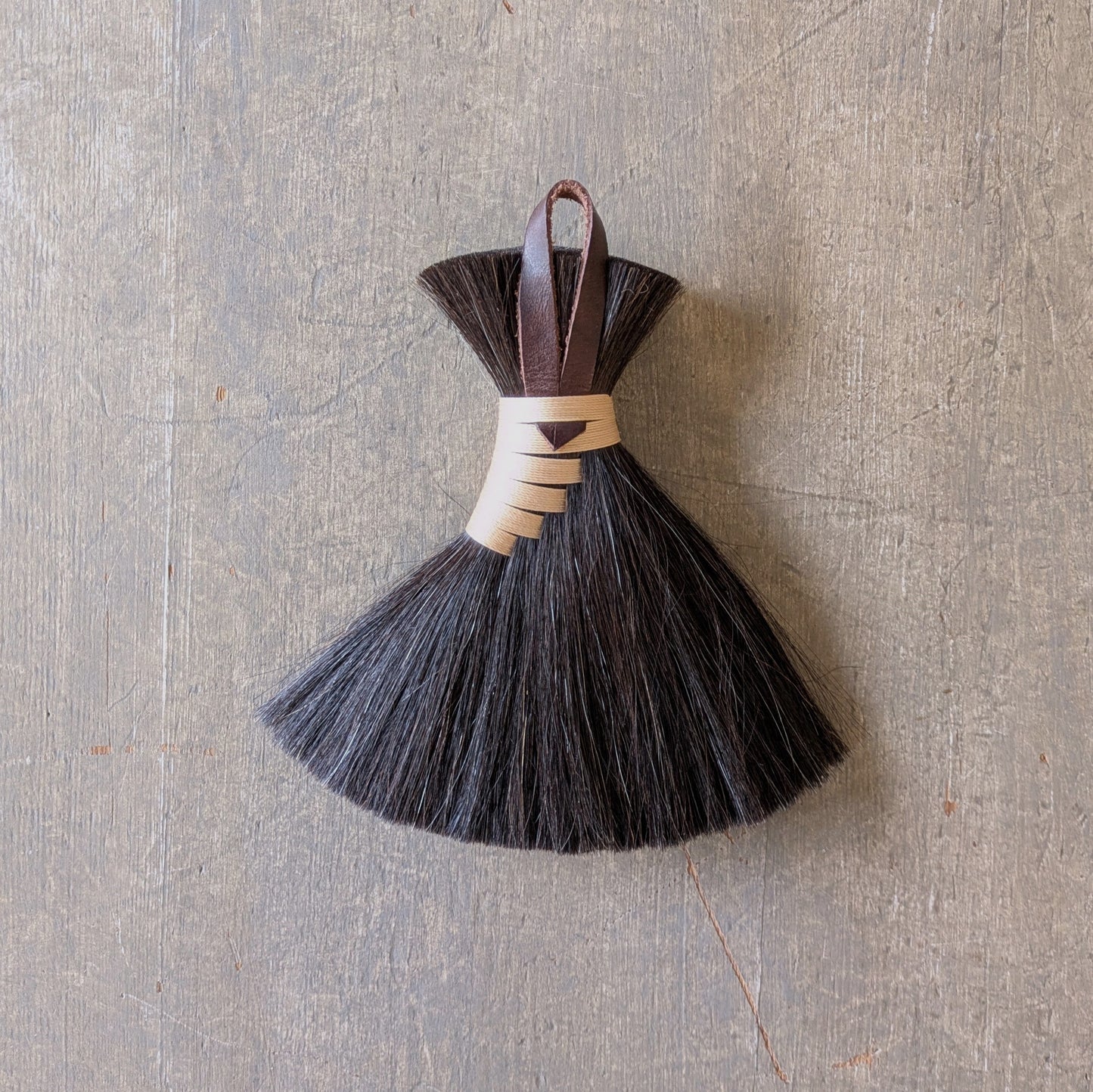 Handmade goat hair brush
