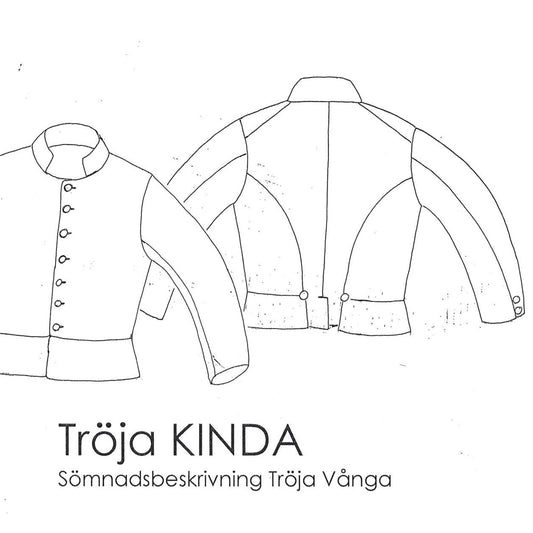 Mönster och sömnadsbeskrivning Kinda Tröja herr