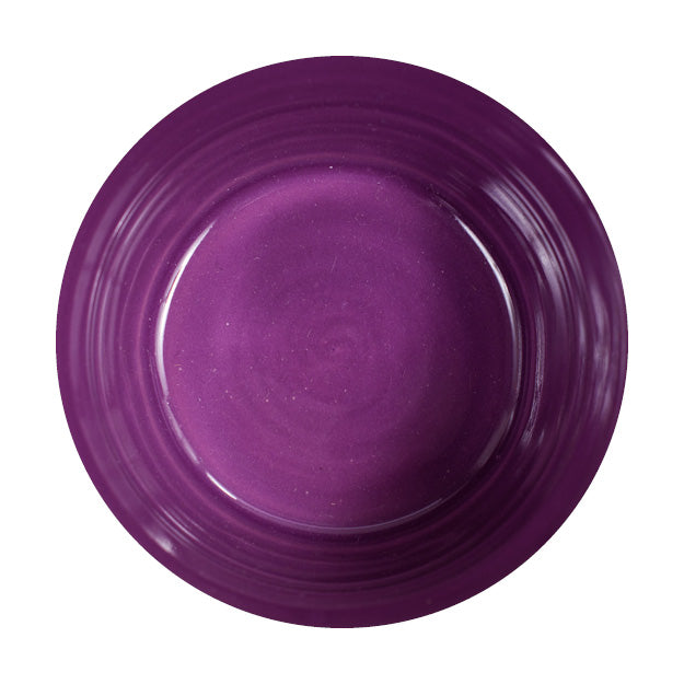 Earthenware bowl with gold rim