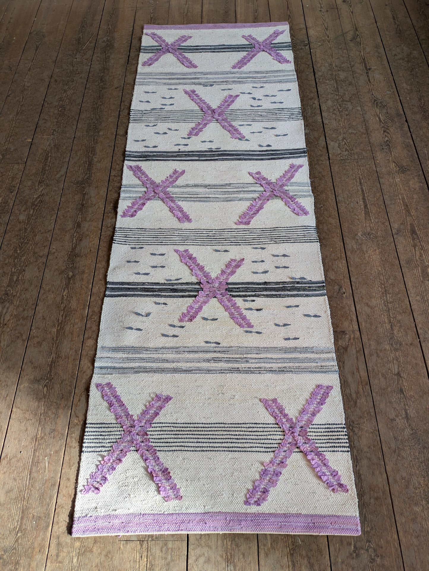 Trasmatta Lila Kryss