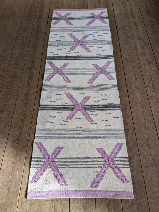 Trasmatta Lila Kryss